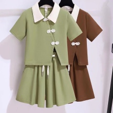 批发全棉质量女童<b class='q'>连衣裙</b>夏装儿童裙2026新款韩版洋气女大童夏季裙子潮