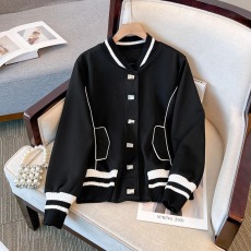 批发黑色<b class='q'>棒球</b>服上衣女2022秋装新款韩国东大门设计感小众短款夹克外套