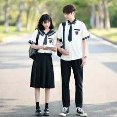 批发实拍大量有货  短袖衬衫<b class='q'>舞台</b>表演服演出服毕业学生班服JK制服