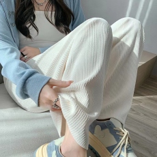 批发现高个子孕妇外穿裤阔腿裤夏季薄款大码200斤加长孕妇直筒裤