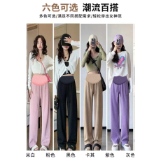 批发现高个子<b class='q'>孕妇</b><b class='q'>外穿</b>裤阔腿裤夏季薄款<b class='q'>大码</b>200斤加长<b class='q'>孕妇</b><b class='q'>直筒裤</b>
