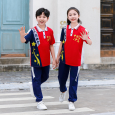 批发实拍小学生班服中国少年套装五四青年运动会六一<b class='q'>儿童</b>舞台演出校服