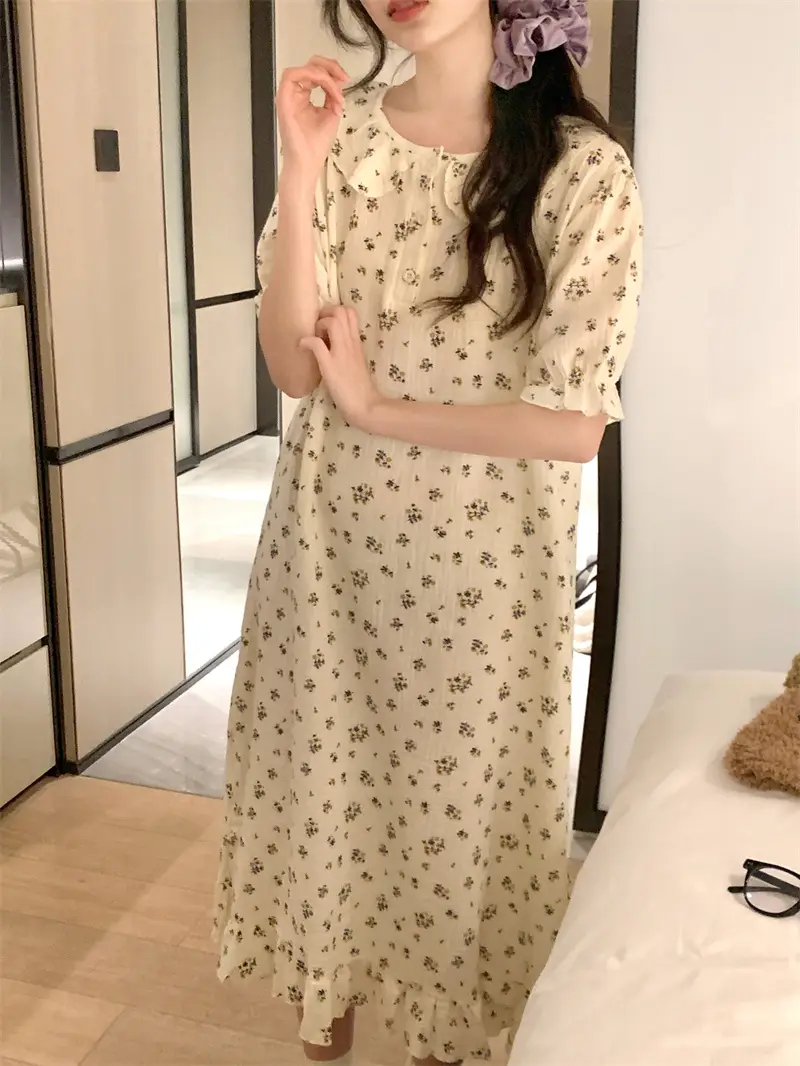 소녀 풍 루즈 슬리퍼 셋트 상세 이미지 15
