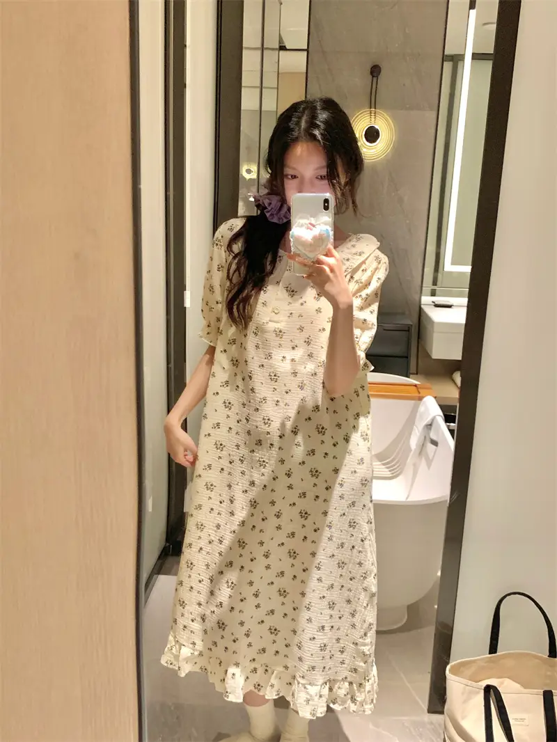 소녀 풍 루즈 슬리퍼 셋트 상세 이미지 20