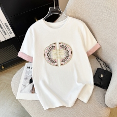 批发2026夏款国风新中式刺绣设计感小众盘扣重工百搭时尚<b class='q'>T</b><b class='q'>恤</b>短袖