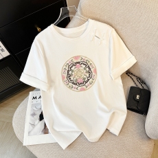 批发韩版国风民族风刺绣镂空盘扣短袖<b class='q'>T</b><b class='q'>恤</b>女春秋新款气质别致内搭上衣