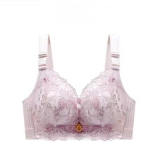 批发2025<b class='q'>春</b>夏季大胸显小内衣女全罩杯薄款收副乳防下垂大码调整型文胸