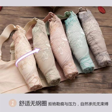 批发内衣女小胸聚拢夏季防下垂文胸无钢圈小胸专用中厚收副乳蕾丝胸罩