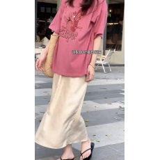 批发抖音爆款<b class='q'>米奇</b>印花<b class='q'>T</b><b class='q'>恤</b>加半裙套装