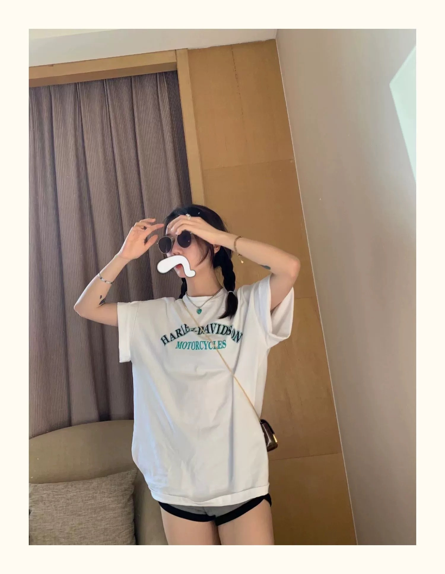 Korean chic summer new round neck letter loose and versatile short-sleeved T-shirt tops for women