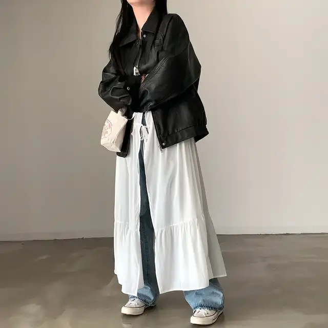 한국 스타일 블라우스 허리 밴드 원피스 상세 이미지 40