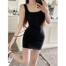 批发实拍 实价 40支<b class='q'>纯棉</b>  2026夏装吊带<b class='q'>连衣裙</b>女半身裙