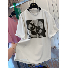 批发原版质量 超爽双纱纯棉特大码300斤<b class='q'>米奇</b>印花短袖<b class='q'>t</b><b class='q'>恤</b>女中长款