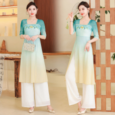 批发足浴技师采耳师中式仙气显瘦气质足疗店美容院<b class='q'>工作服</b>女