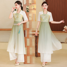 批发足浴技师采耳师中式仙气显瘦气质足疗店美容院<b class='q'>工作服</b>女