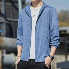 批发夏季2024新款防晒衣男冰丝薄款防紫外线休闲皮肤衣钓鱼透气防晒服