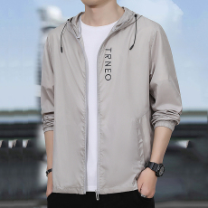 批发<b class='q'>夏</b>季男士防晒衣男款防紫外线防晒服男式薄外套户外运动透气皮肤衣