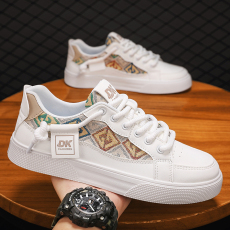 批发2024夏季新款休闲板鞋潮鞋<b class='q'>韩版</b>厚底百搭<b class='q'>男鞋</b>货号