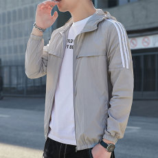 批发<b class='q'>夏</b>季男士防晒衣男款防紫外线防晒服男式薄外套户外运动透气皮肤衣