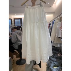 批发当季热销长期；东大门<b class='q'>百搭</b>松紧高腰中长款蕾丝花边半身裙女