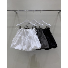 批发当季热销长期；新款时尚高腰系带显瘦蓬蓬半身裙女A字<b class='q'>短裙</b>潮