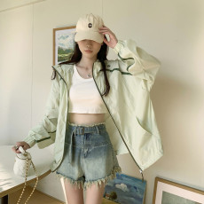 批发实拍防晒衣女2026夏季速干冲锋衣外套宽松休闲薄款透气防晒衣女潮