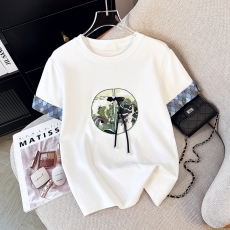 批发国风女装短袖<b class='q'>t</b><b class='q'>恤</b>夏季2026新款重工刺绣设计感正肩宽松新中式上衣