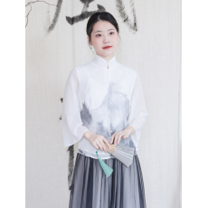 批发2026唐装中国风复古民国风茶服日常<b class='q'>改良</b><b class='q'>旗袍</b>中式上衣