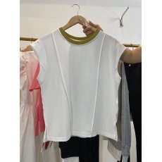 批发<b class='q'>韩国</b>东大门2026夏季新款无袖复古气质显瘦设计感上衣宽松显瘦<b class='q'>T</b><b class='q'>恤</b>