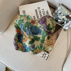 批发实拍针织 2026年夏季新款韩版纯欲性感带胸垫彩色花花抹胸