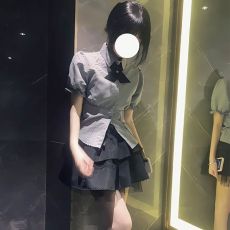 批发创峰后腰全松紧暗黑系<b class='q'>网纱</b>拼接高腰半身<b class='q'>裙</b>辣妹百搭系带显瘦蛋糕<b class='q'>裙</b>