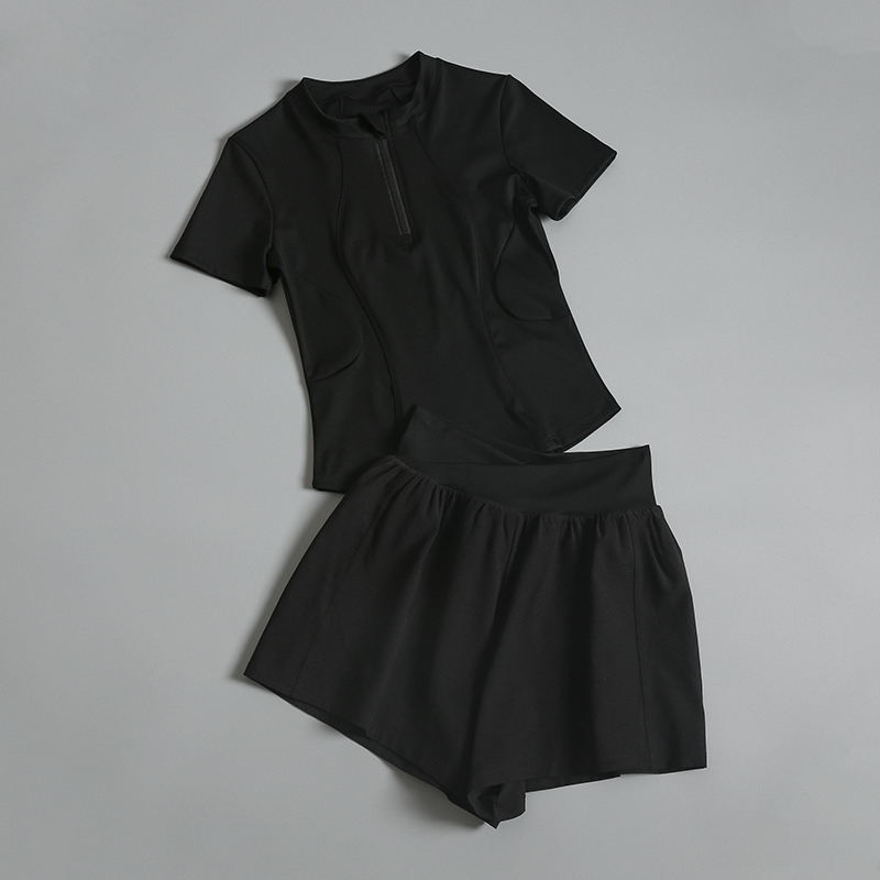 Sportswear Set for Women's Summer New Quick drying Fashion Internet Celebrity Pilates Training Fitness Running_voghion.com