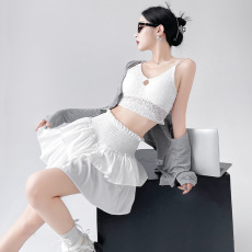 批发芭蕾仙女短裙防走光内衬夏季甜美<b class='q'>可爱</b>高腰花边蛋糕裙裤学院少女