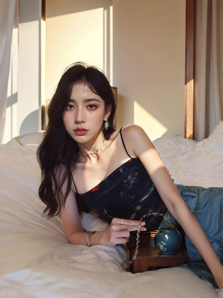 아메리칸 레트로 신축성 망사 섹시함 슬립 여성 예술 유화 불규칙 디자인 센스 수 있습니다. 외출용 조끼 맨위