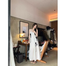 批发大量，孕妇装夏季连衣裙新款-淑女甜美纯色郁金香过膝长裙