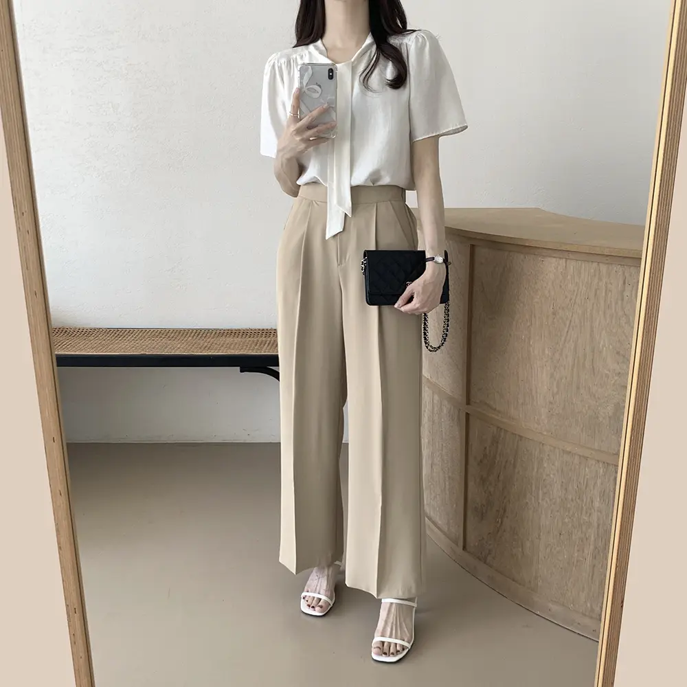 프렌치 감성 양면 착용 블라우스 상세 이미지 18