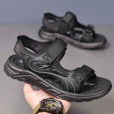 批发2024<b class='q'>夏</b>季新款飞织休闲沙滩涼鞋男鞋货号