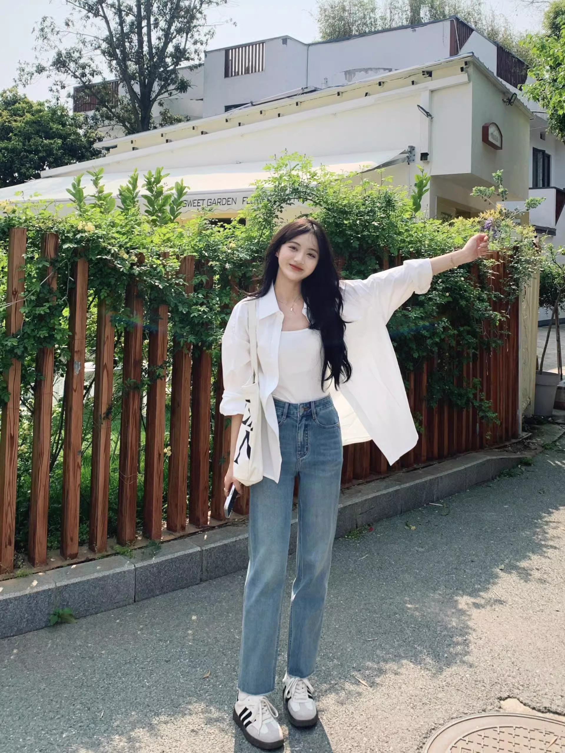 夏天女装搭配一整套时尚韩系清纯甜美夏季教资面试穿搭套装高级感