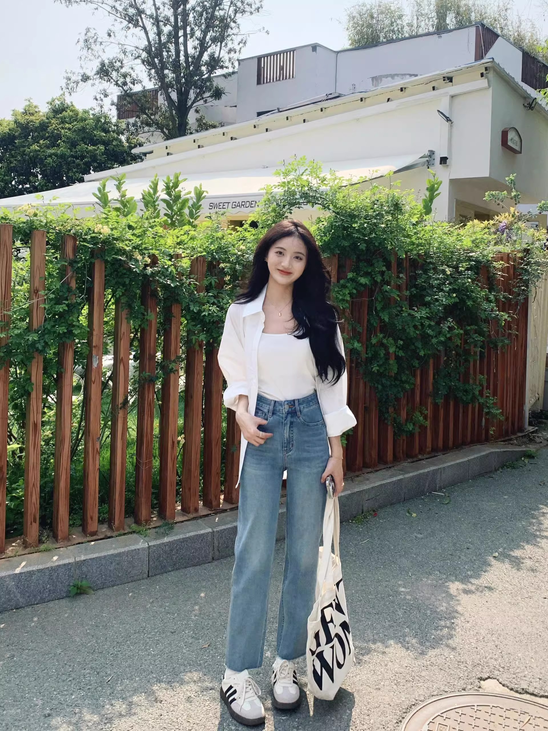 夏天女装搭配一整套时尚韩系清纯甜美夏季教资面试穿搭套装高级感
