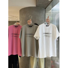 批发十三行春夏2026新款基础简约字母短袖T恤女百搭宽松休闲半袖上衣