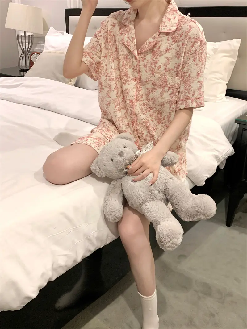 수묵화 레트로 홈웨어 세트 상세 이미지 23