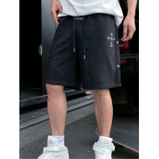 批发夏季新款宽松时尚扎染工装多口袋短裤男休闲大码男士五分裤中裤子