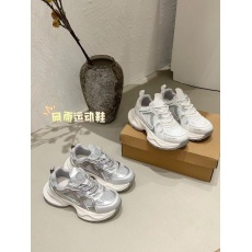 批发银色厚底增高老爹鞋女ins潮爆款百搭2024年新款透气休闲<b class='q'>运动鞋</b>