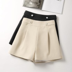 批发官图 高腰西装短裤<b class='q'>女</b>2026夏季新款外穿a字阔腿裤宽松<b class='q'>小个子</b>爆款