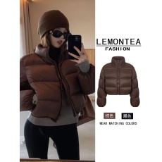 批发LEIYU短款三防加厚新款羽绒棉服女立领小个子面包服<b class='q'>欧美</b>ins<b class='q'>外套</b>潮