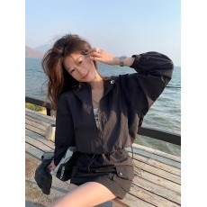 批发轻薄透气冰丝防晒衣女款2026新款<b class='q'>夏</b>季薄款专业户外短款冲锋衣外套