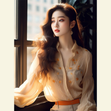 批发今年流行爆款<b class='q'>衬衫</b>2026春季新款法式温柔别致漂亮绝美黄色<b class='q'>碎花</b>上衣