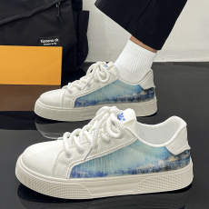 批发2024夏季新款休闲板鞋潮鞋设计<b class='q'>韩版</b>厚底<b class='q'>男鞋</b>货号