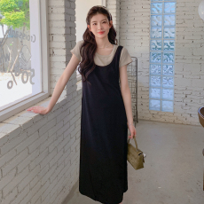 有货    有货      实拍2026孕妇夏季新品短袖假两件孕妇连衣长裙