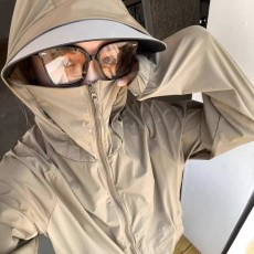 批发原版做法速干凉感防晒服百搭宽松透气防紫外线女<b class='q'>夏</b>款薄外套微弹